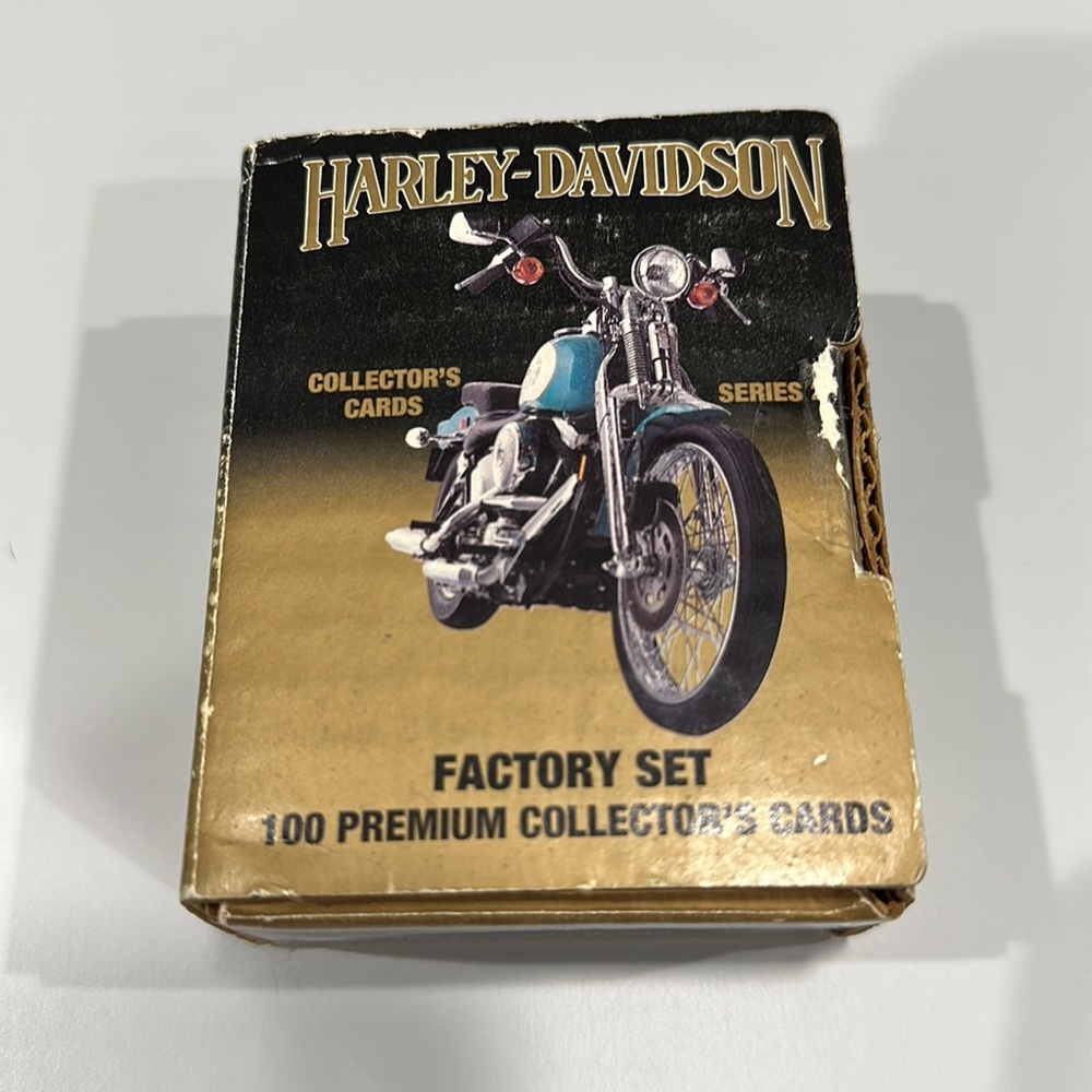 Harley-Davidson Vintage 1992 Collector Card Set